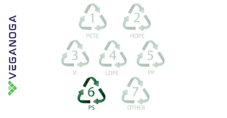 #6 plastics logo