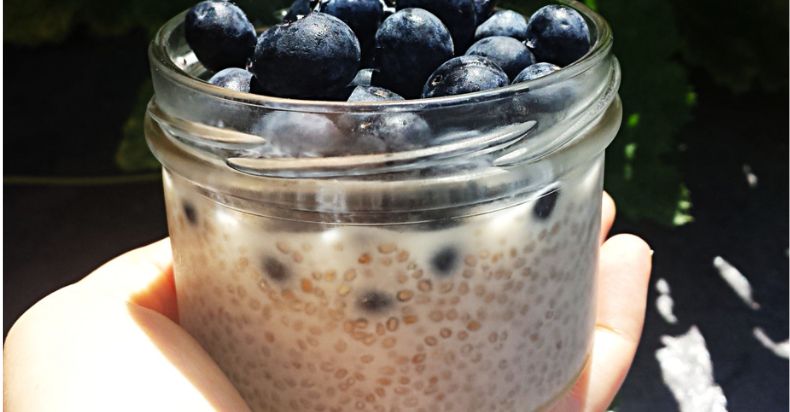 Fruity Chia-Seed Pudding