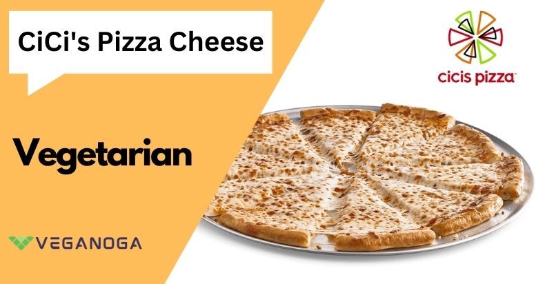 CICI's pizza cheese vegetarian