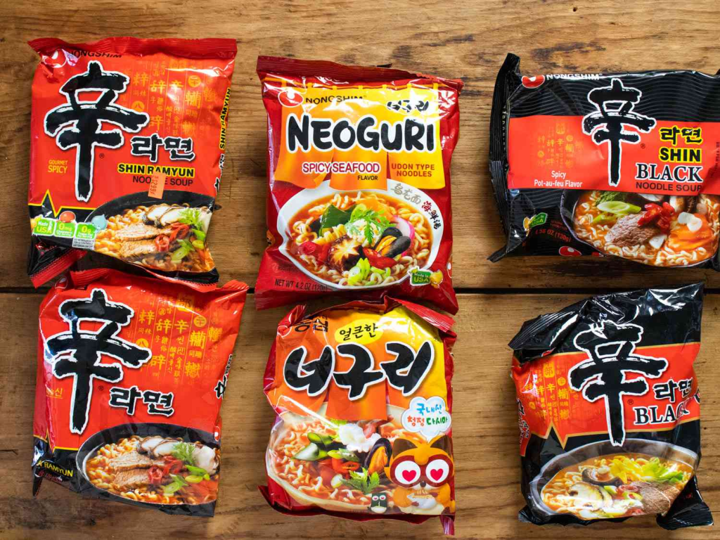 Nongshim Soon Veggie Noodle Soup: