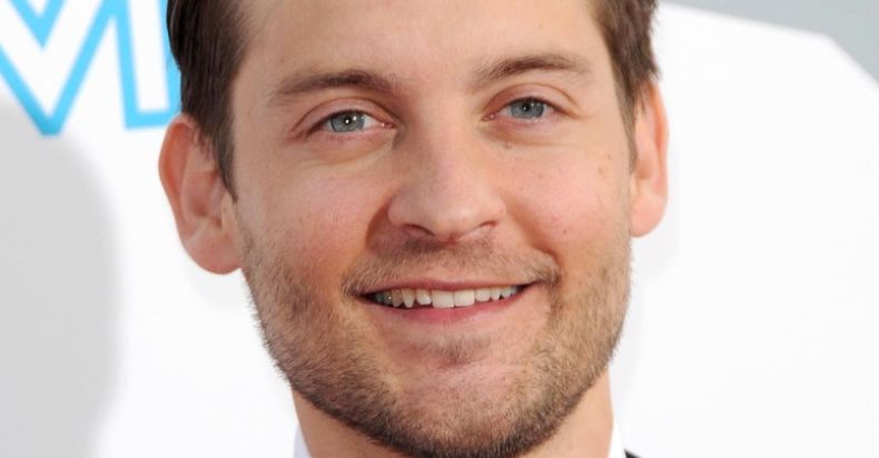 Tobey Maguire Smiling