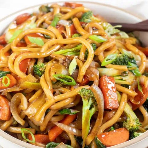 Easy Vegan Yaki Udon